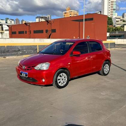 TOYOTA ETIOS 1.3 X 16V FLEX 4P MANUAL TOYOTA ETIOS 1.3 X 16V FLEX 4P MANUAL